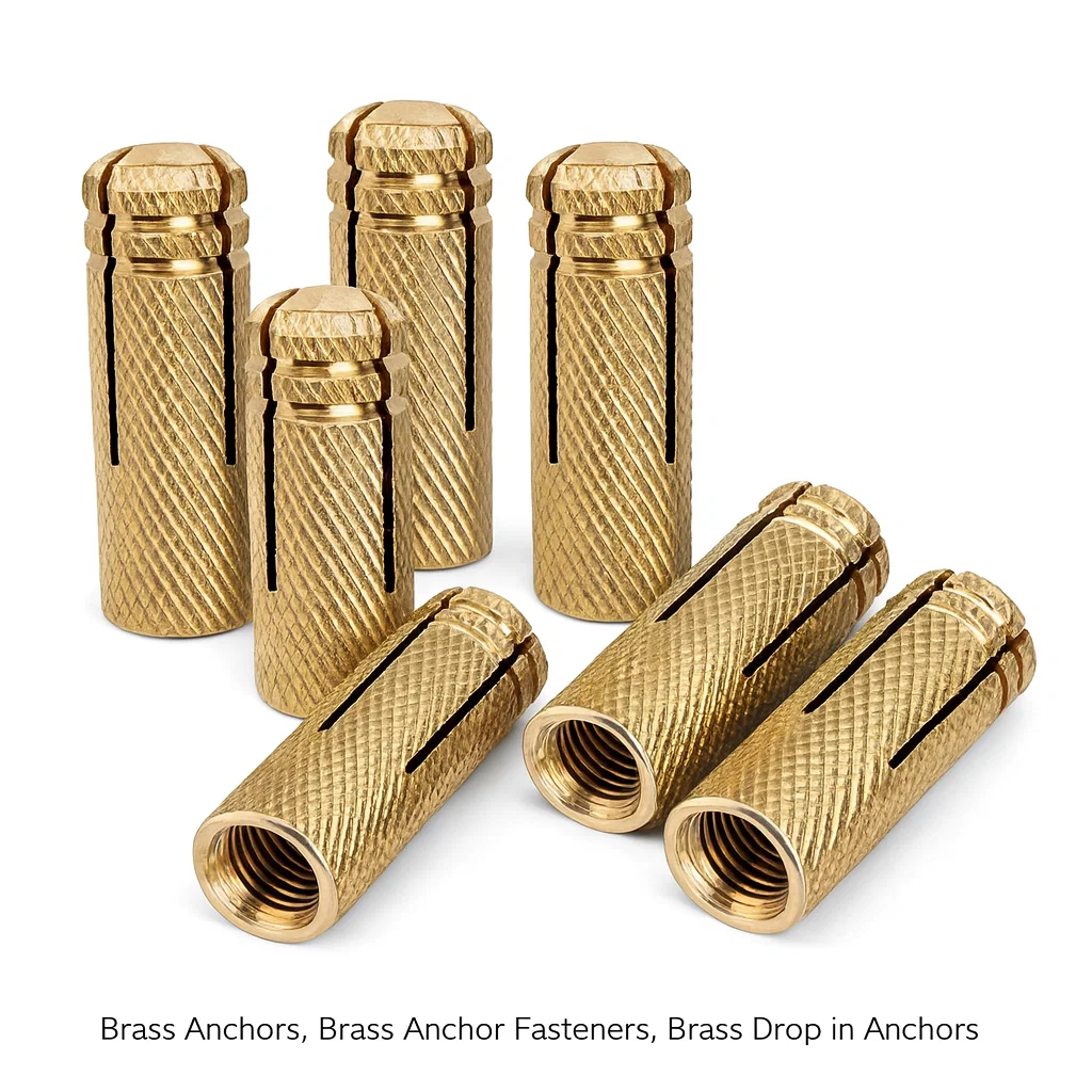 Brass Anchors, Brass Drop Anchors, Brass Anchor fasteners
