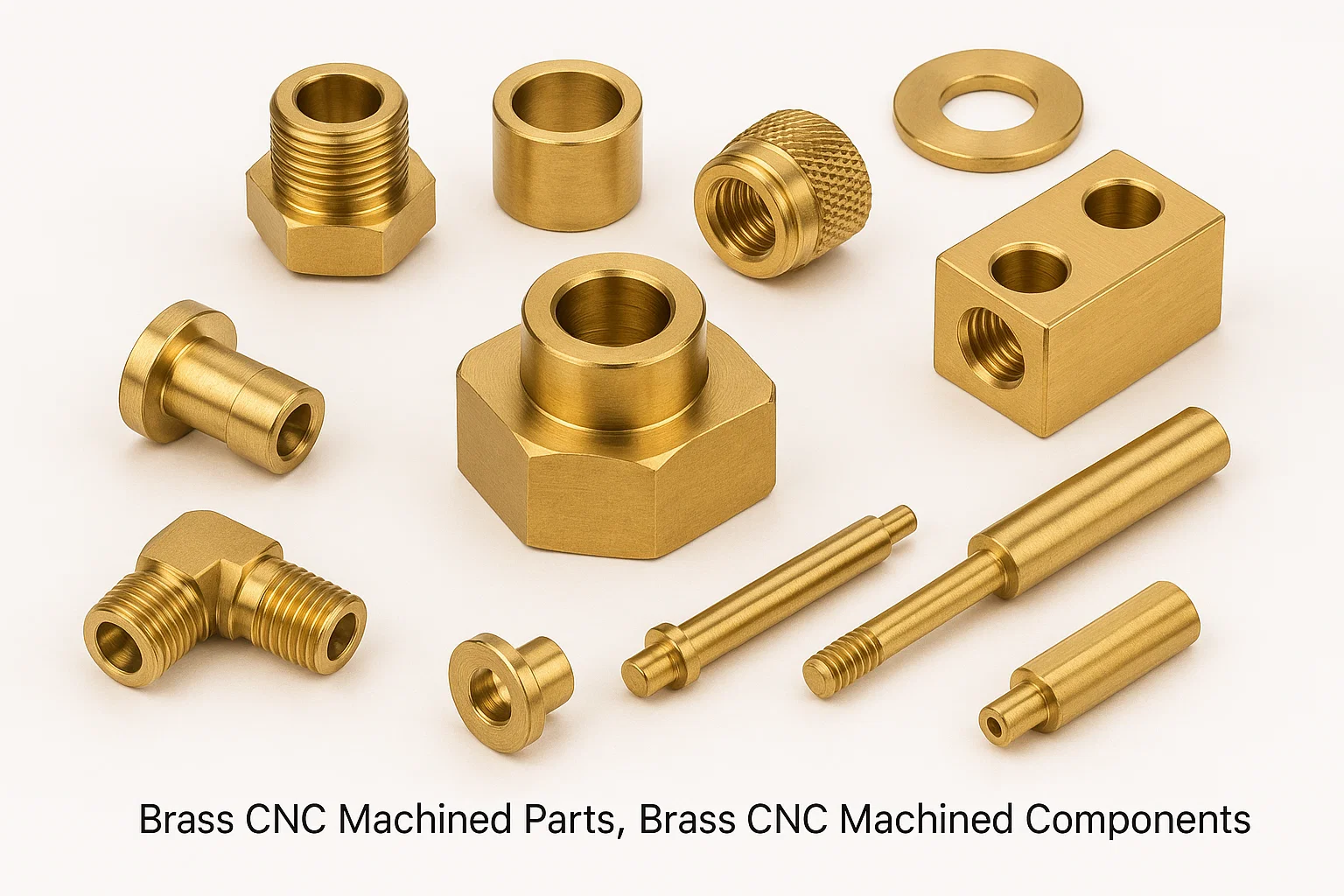 CNC machined Brass parts, Brass Machined parts, Brass CNC machined parts