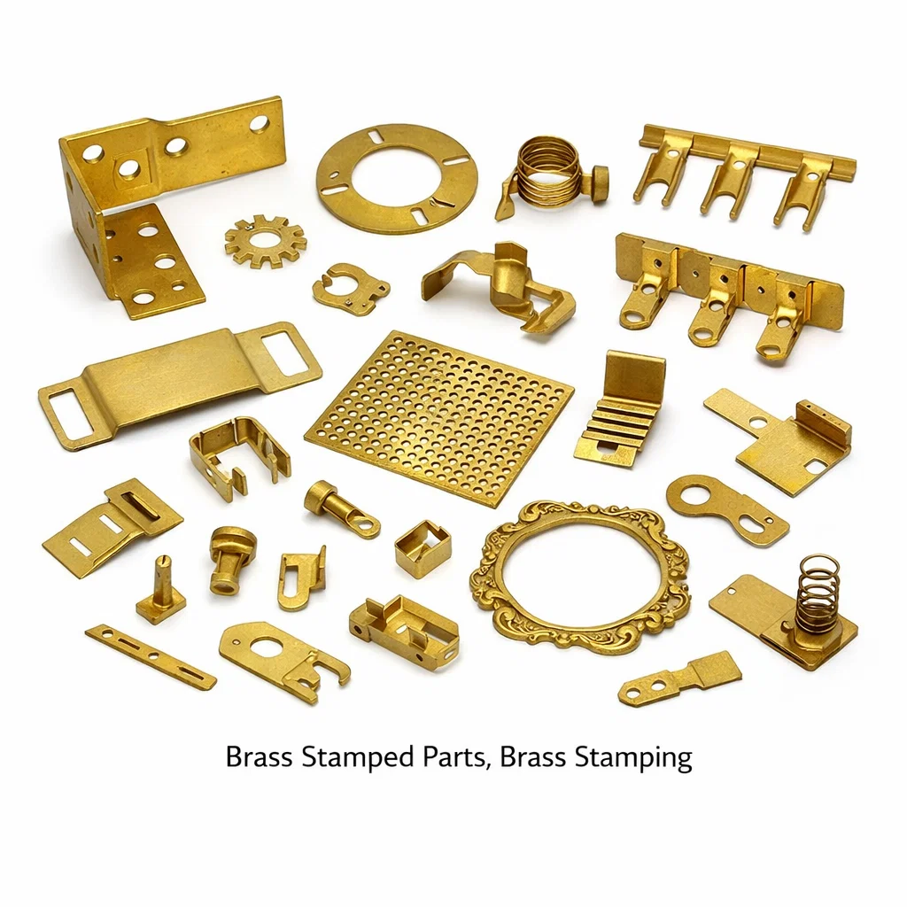 Brass stamped parts, Brass stamping, Brass Stamped components