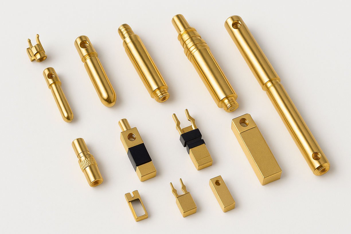 Brass Pin Electrical Plugs