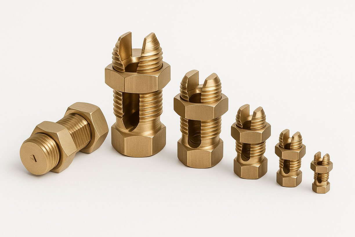 Brass Split Bolt Connectors Line Taps Split Bolts