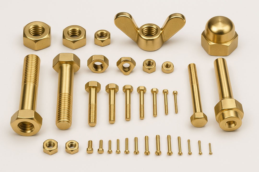 Brass Nuts & Fasteners 01-l