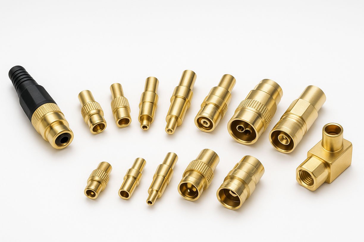 Brass Connectors Electronic Connectors 02-g