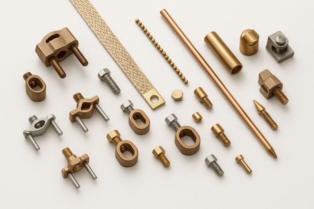 Bronze Copper Brass Grounding Clamps Grounding Connectors 02-k