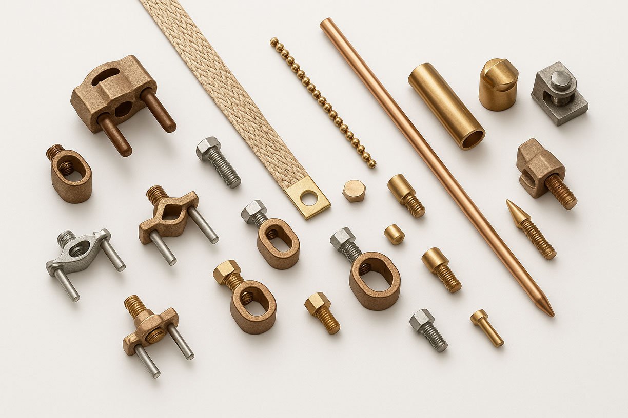 Bronze Copper Brass Grounding Clamps Grounding Connectors 02-k