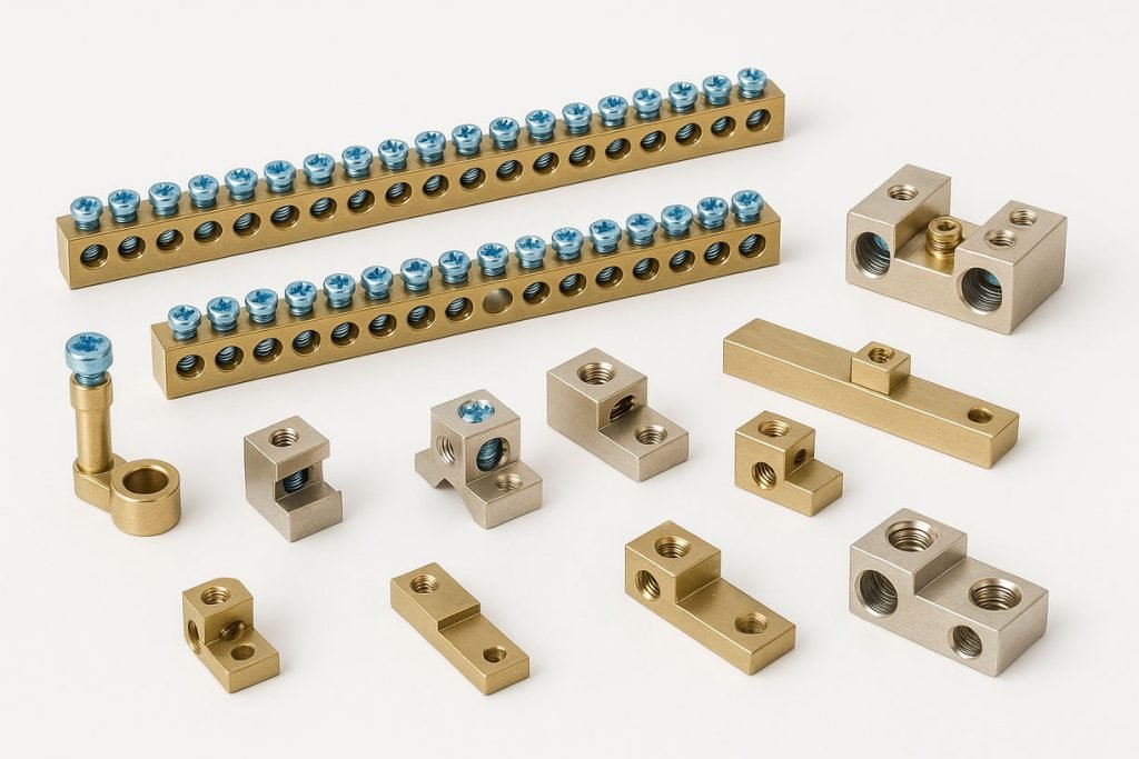 Brass Neutral Bars Earth Bars