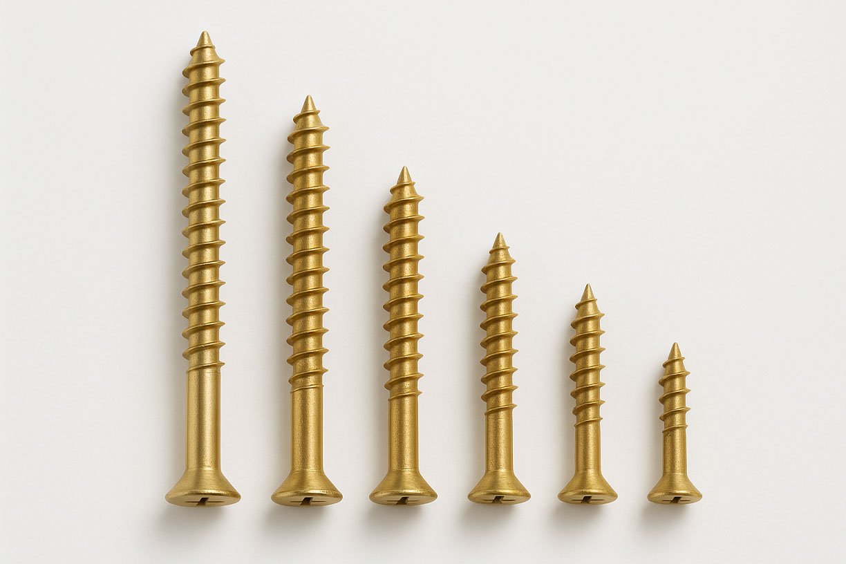 Brass Wood Screws 03-l