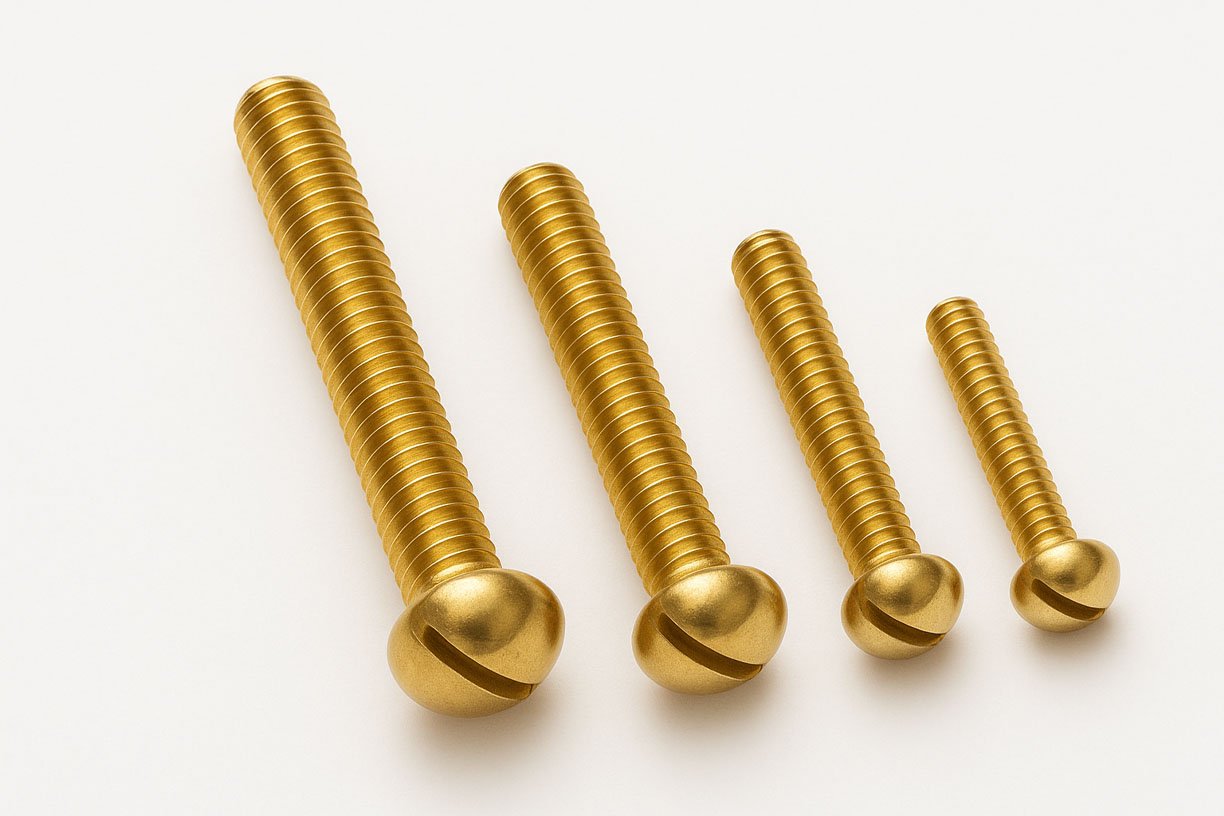 Brass Round Head Screws 03-n