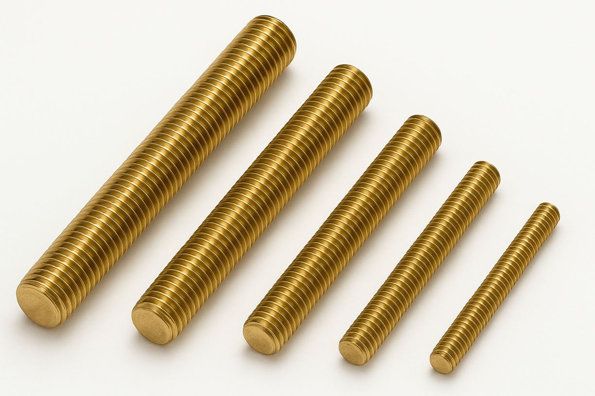 Brass Studs Threaded Rods All Thread 03-q
