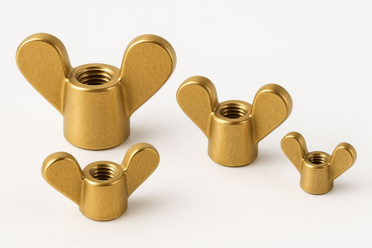 Brass Wing Nuts 03-v