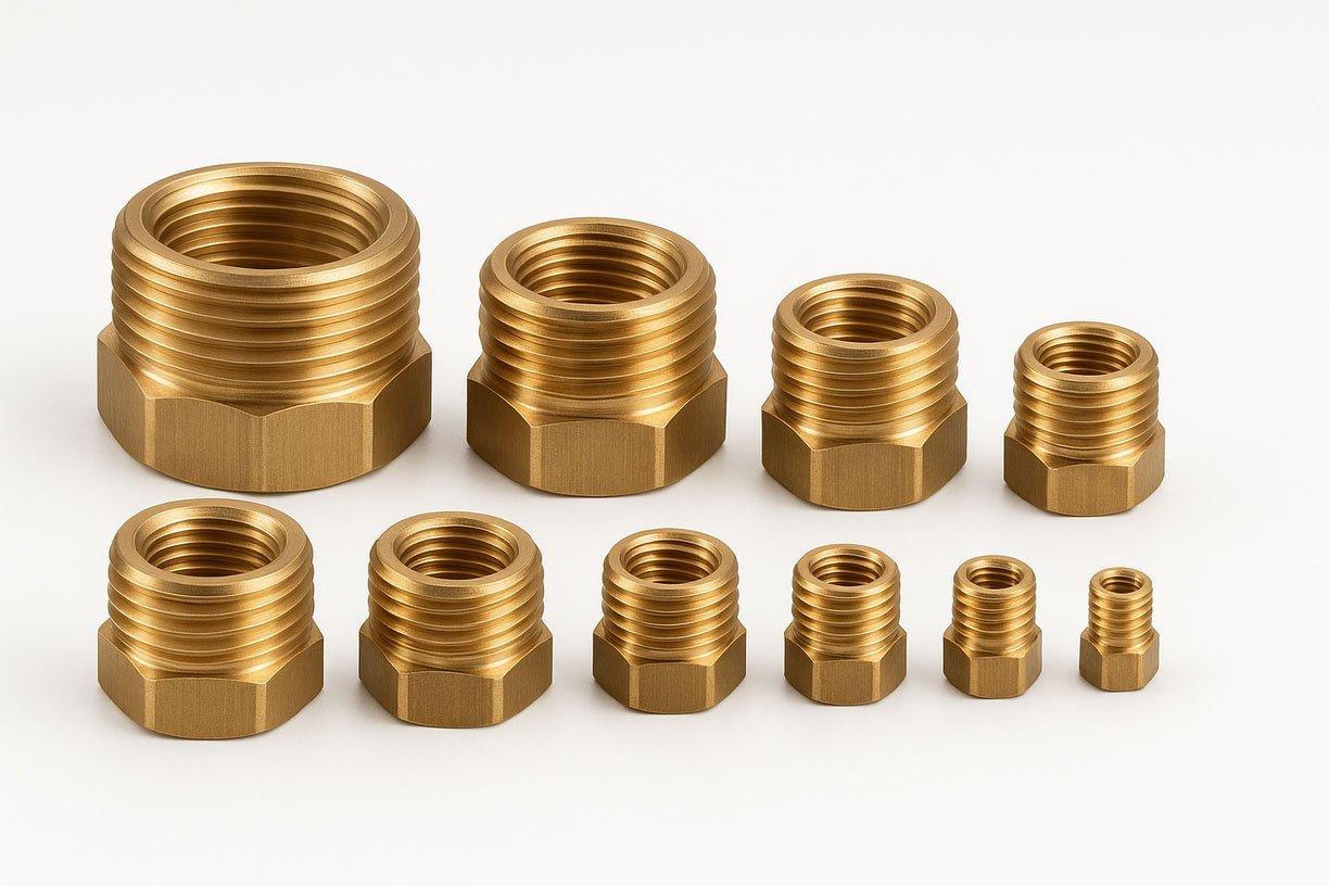 BSP NPT Threaded Brass Inserts 03-x