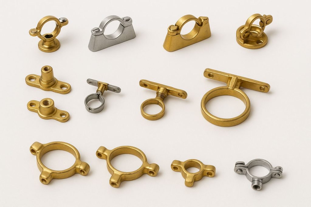 Brass Pipe Clamps & Pipe Support Systems