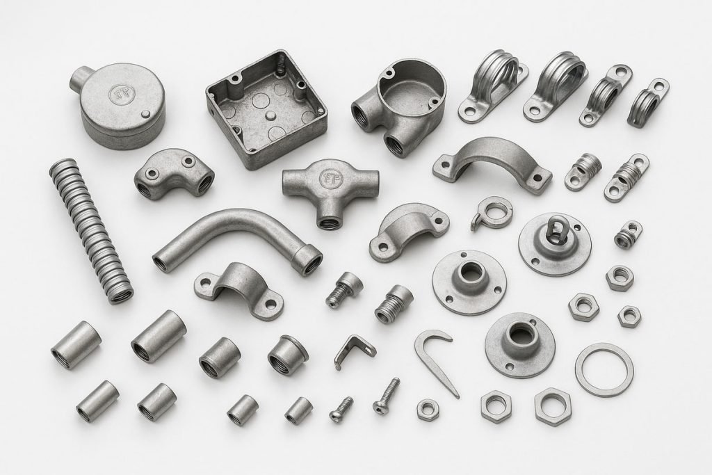 Steel Pipe Clamps, Saddles & Brackets