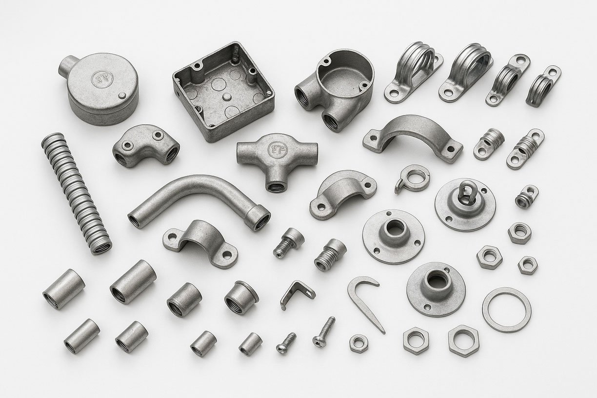 Steel Pipe Clamps, Saddles & Brackets 06-h