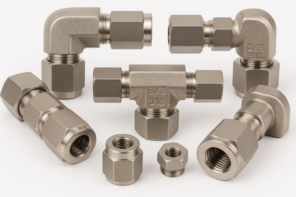 Stainless Steel Compression Fittings 07-f