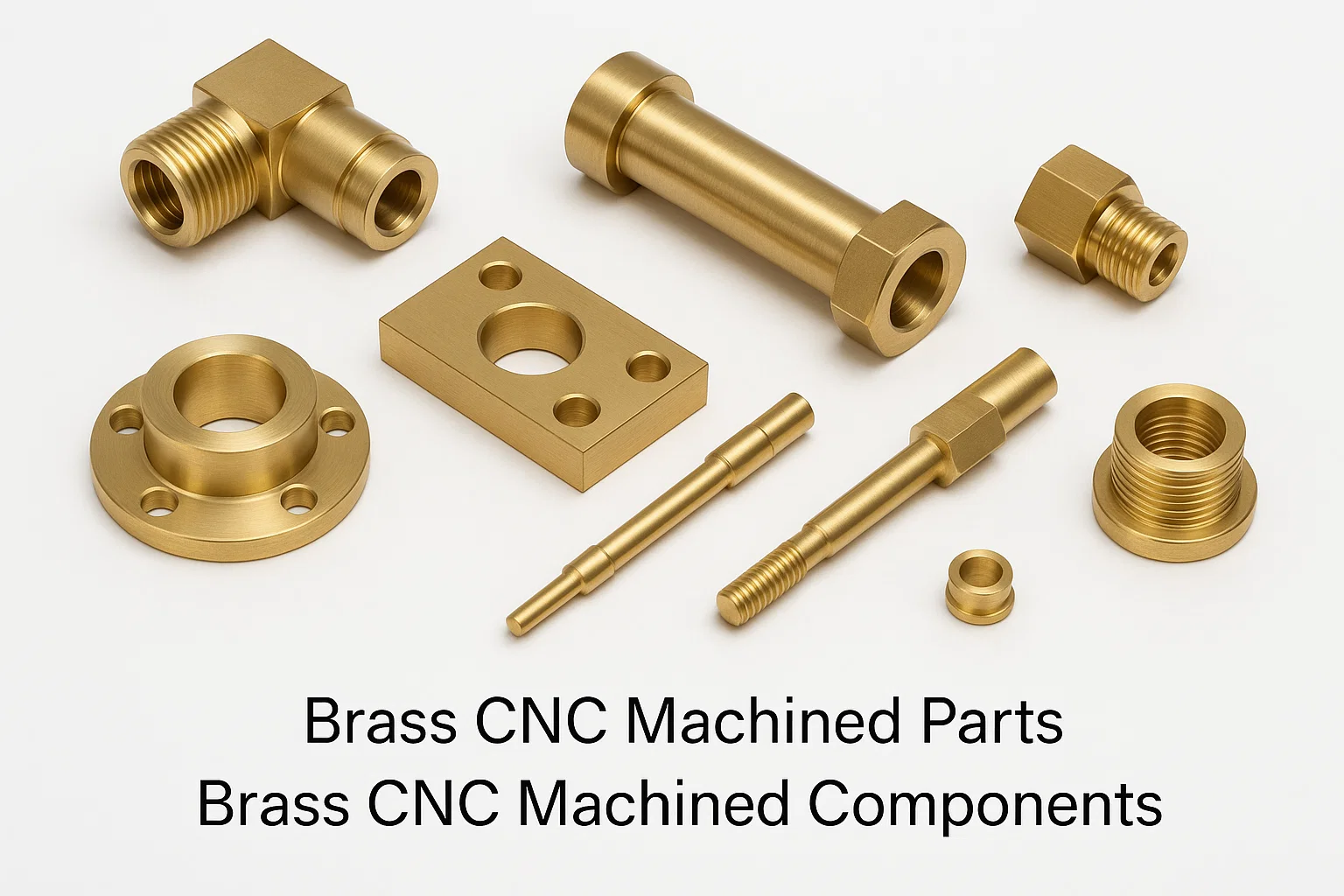 Brass Machined parts, Brass CNC machined parts, Brass CNC turned parts, Brass Lead Free Brass machined parts