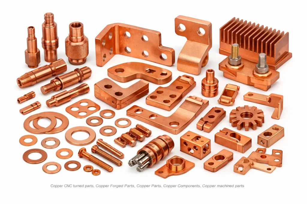 Pure Copper High Conductivity Casting