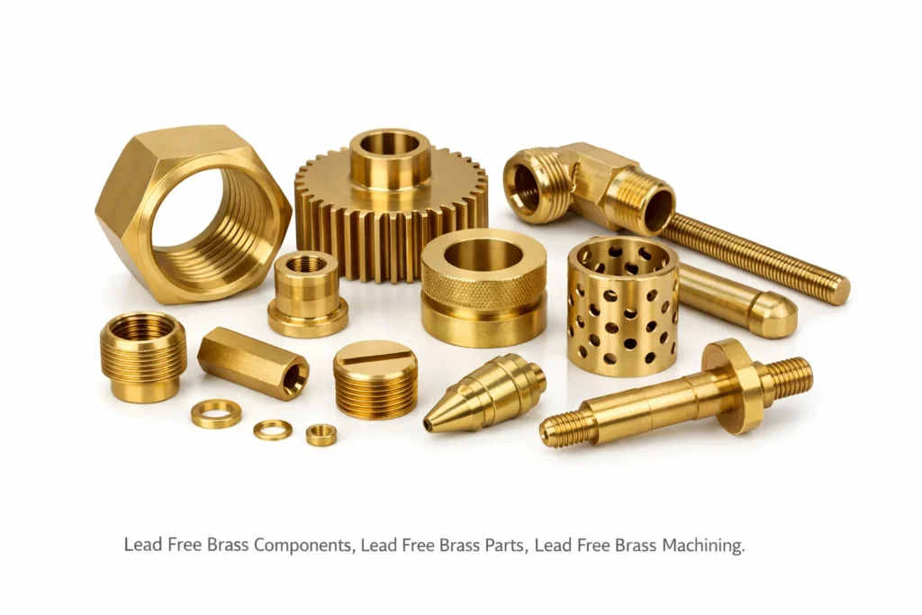 Lead Free Brass Casting and Machined Parts