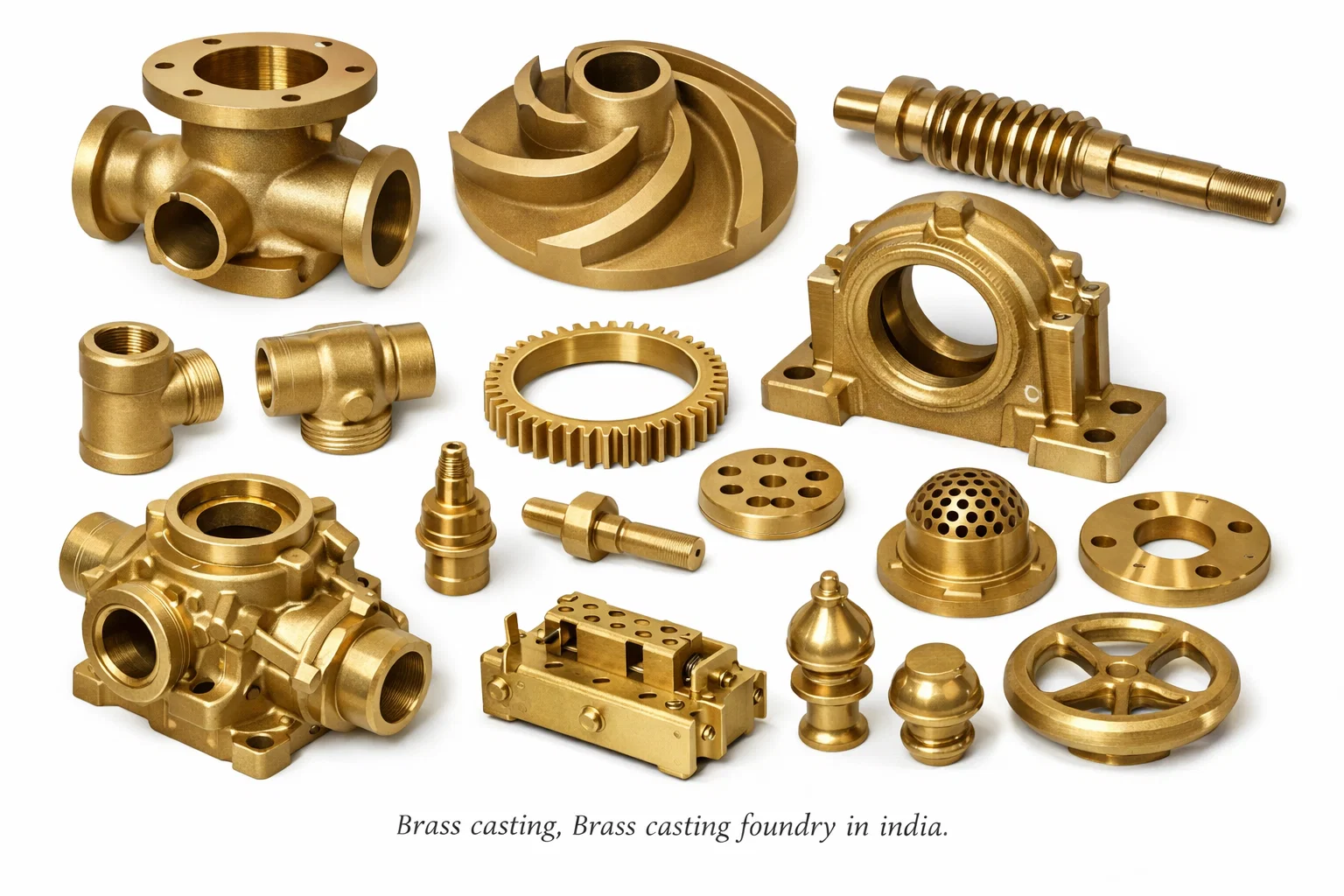 Brass casting, Indian Brass casting foundry