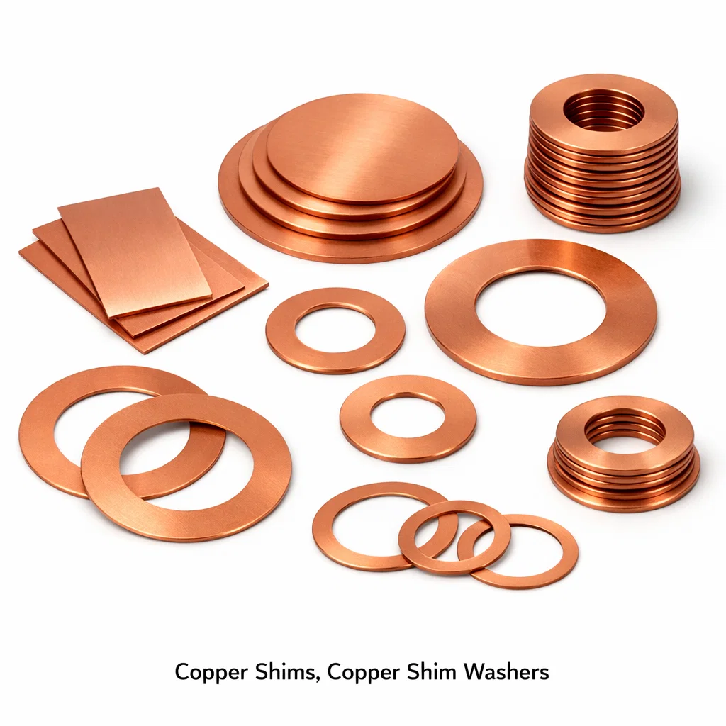 Copper Shims, Copper Shim Washers