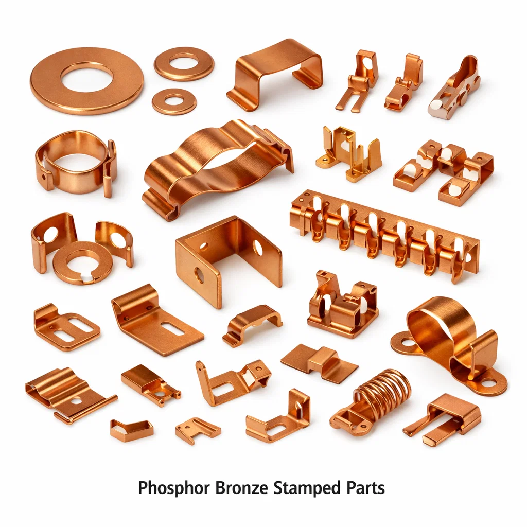 Phosphor Bronze Stamped Parts