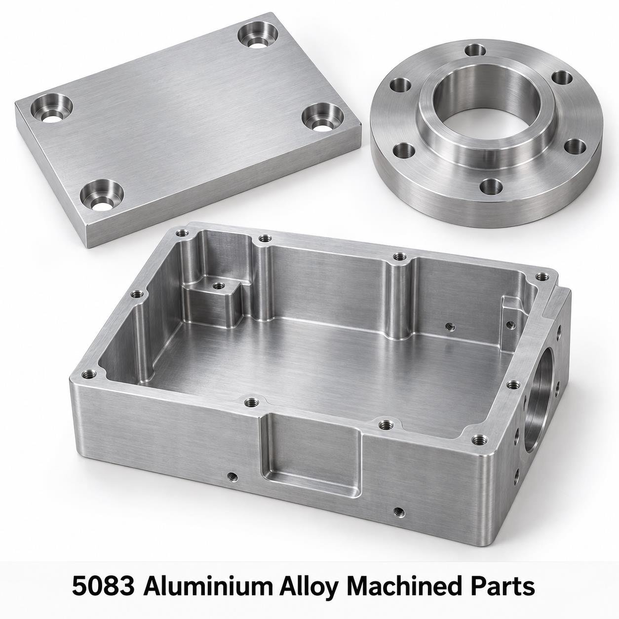 5083 Aluminium Alloy Machined Parts — representative machined component range