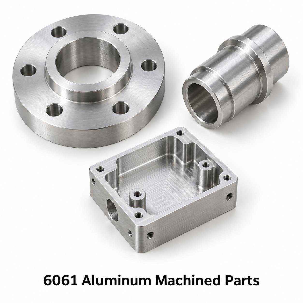 6061 Aluminum Machined Parts — representative component details