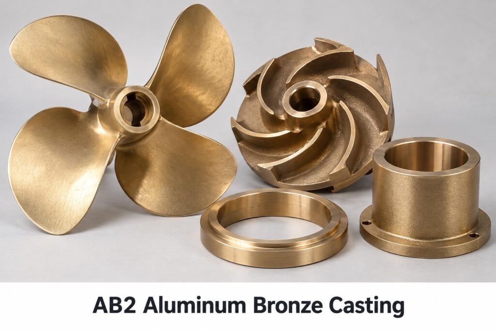 AB2 Aluminum Bronze Casting