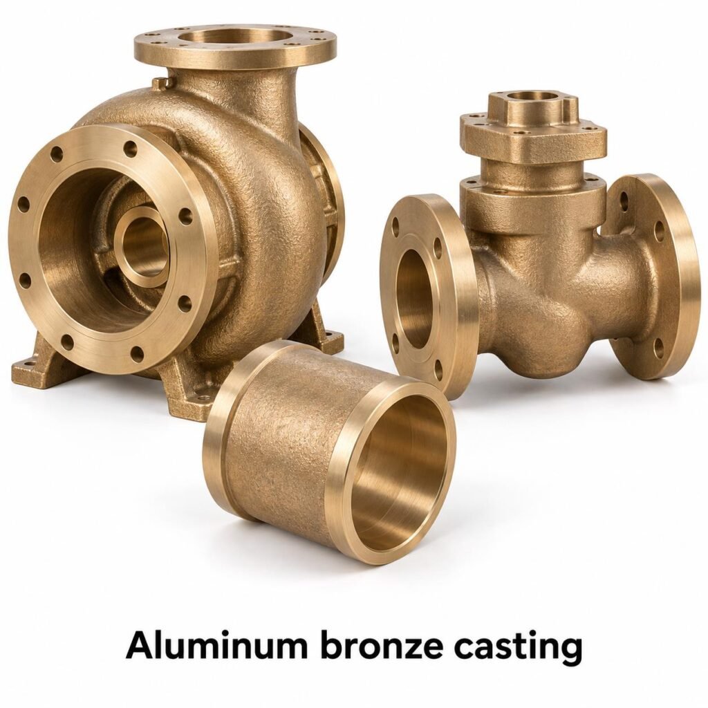 Aluminum bronze casting