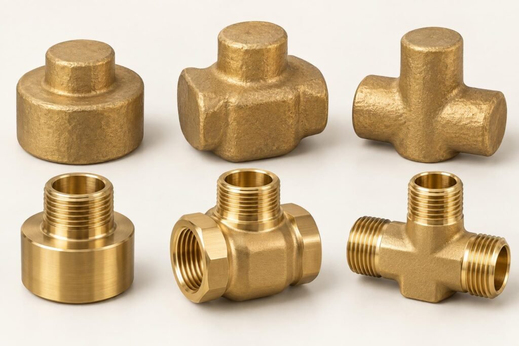 Brass 37700 Forged and Machined Parts