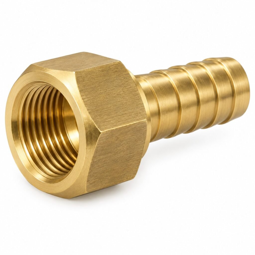 Brass Female NPT-NPTF Hose Nipples