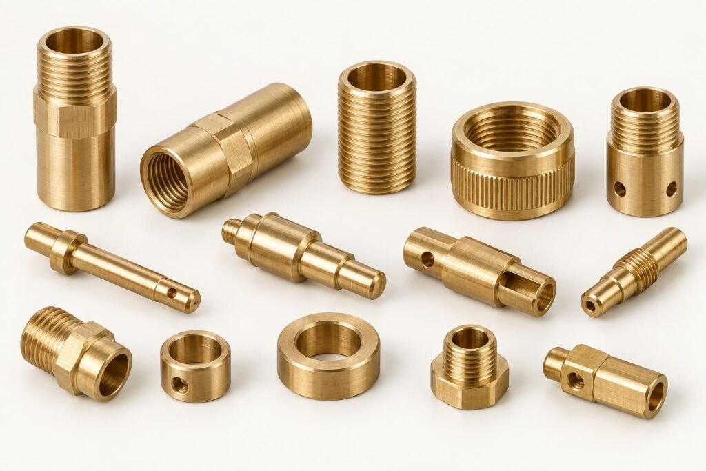 CW603N CuZn36Pb3 Brass Machined Parts