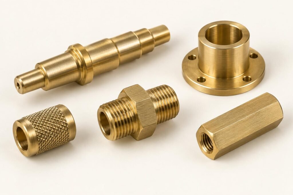 CZ 121 Brass Turned Parts and Machined Components