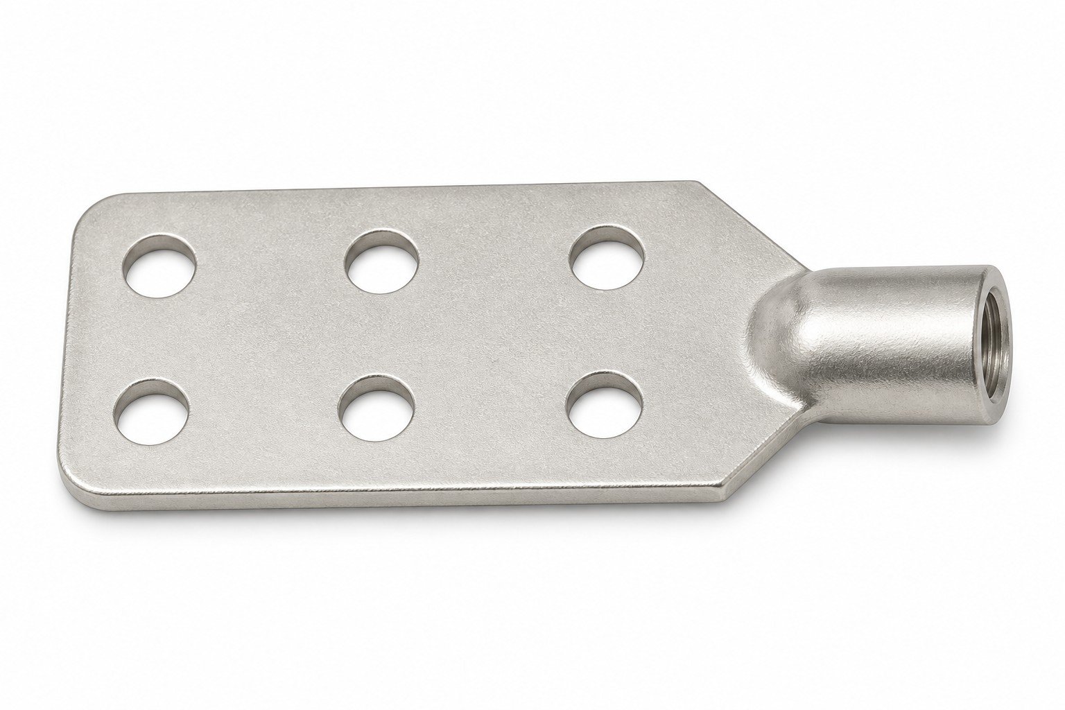 C83600 Transformer Spade Terminals — tin-plated finish, NEMA-spaced transformer connector