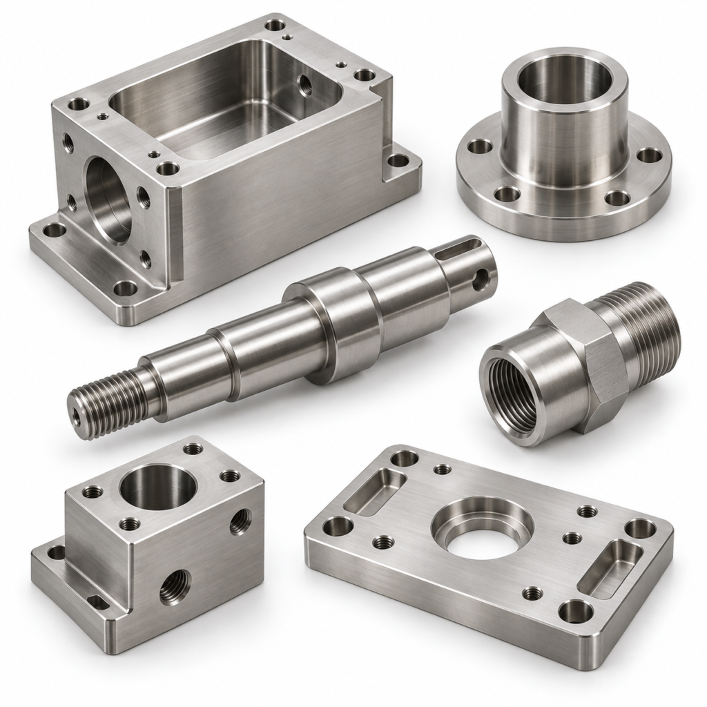 Stainless Steel 316 CNC machined Parts